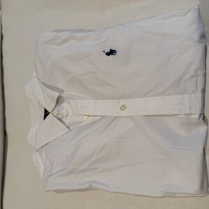 Ralph Lauren White Casual Button Down Shirt